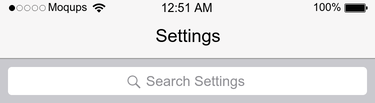 Search Bar (Unfocused)